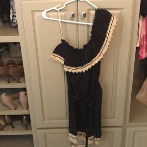 MudPie One Shoulder Dress